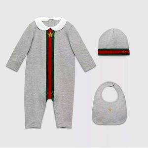 Gucci Baby Web print three-piece gift set - Size 12-18 Months - Brand New